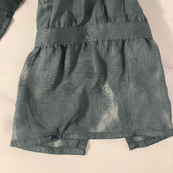 NIC+ZOE Women's Reserve Top in Urban Green - size PM - Picture 10 of 15